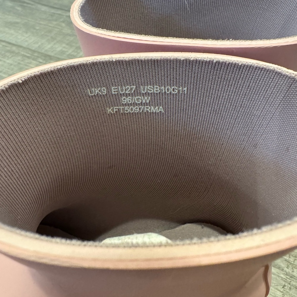 Pink Hunter toddler rain boots NEW WITHOUT TAG